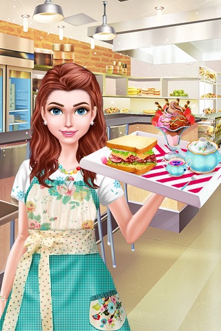 Cooking Girls Sandwich Shop - Sunny Cafe screenshot 3