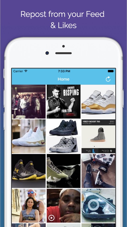 Rapid Repost - InstaWhiz , InstaGrab , InstaRepost