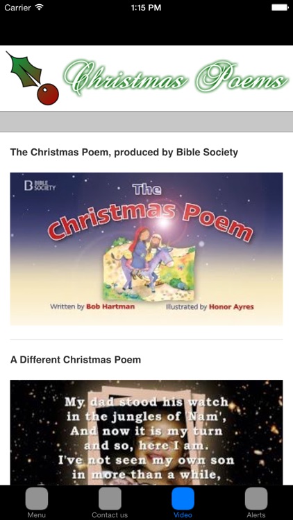 Free Christmas Poems For Kids And All