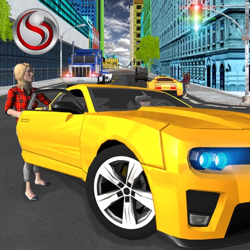 Real Taxi Car Driver Simulator icon