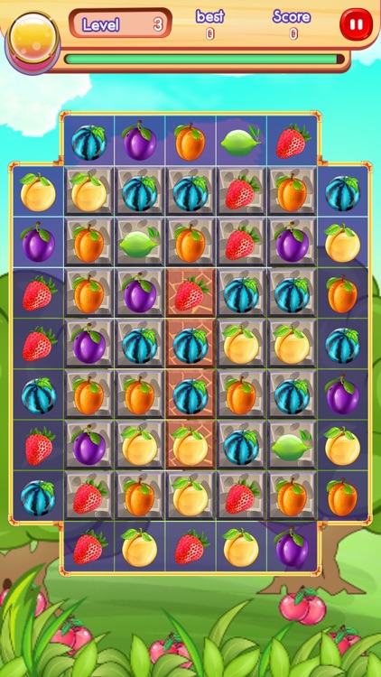 Fruit Match Board Game: pocket mortys pocket point