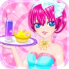 Dressup Restaurant Girl - Beauty's New Dress Salon