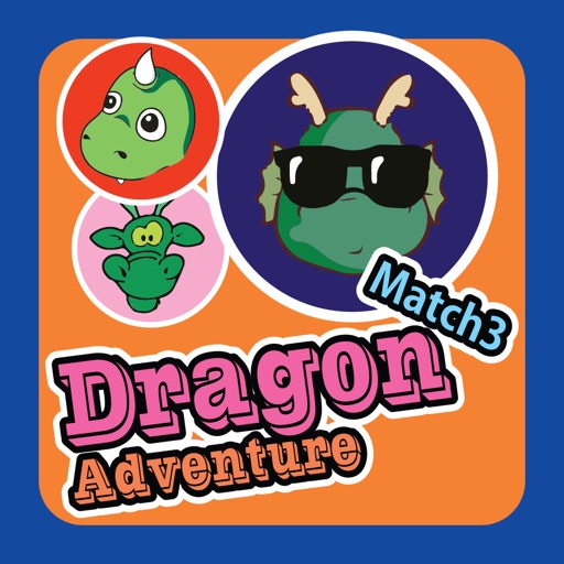Adventure Dragon Match3 Puzzle iOS App