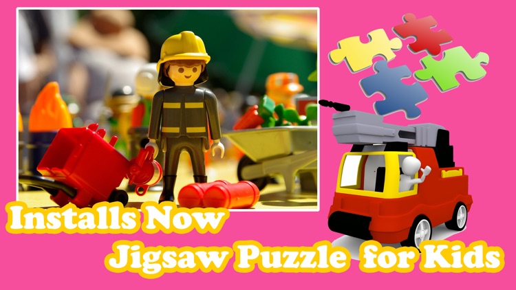 Fireman Jigsaw Puzzles - Preschool Education Games Free