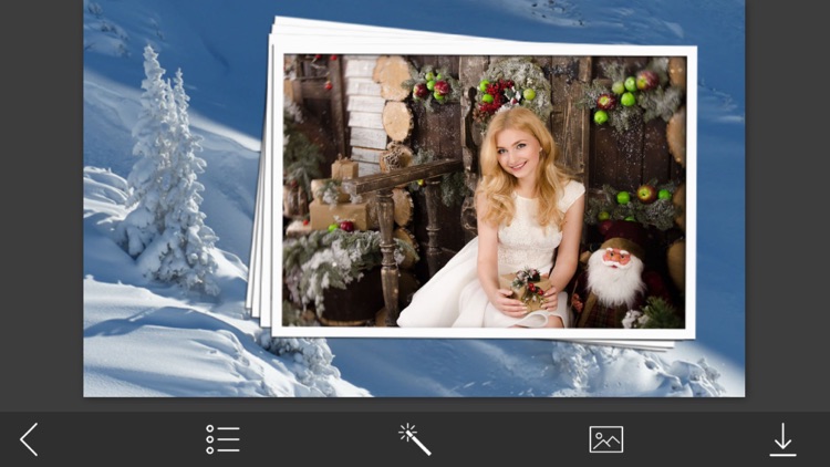 Holiday Christmas HD Frame - Art Photo frame screenshot-3