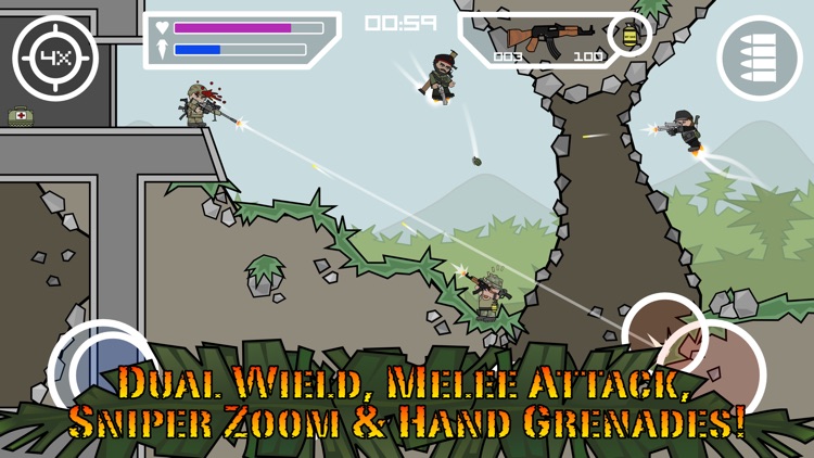 Doodle Army 2 : Mini Militia - Online Multiplayer