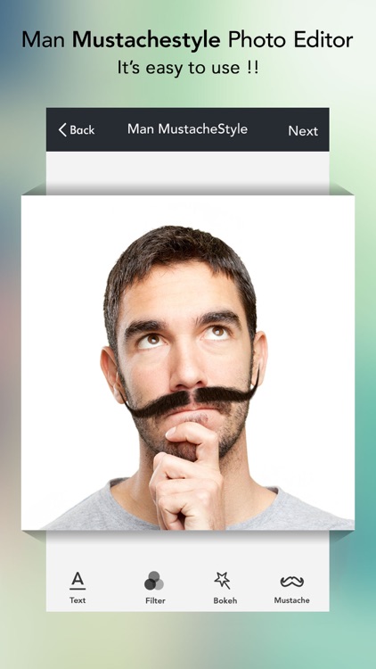 Mustache Photo Editor - Man Photo Editor