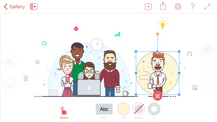 ProtoSketch - Vector Graphic Design made Easy screenshot-0