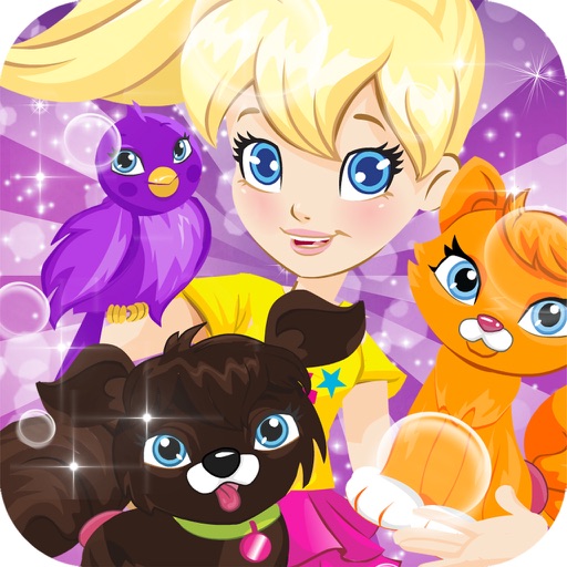 Pet Care Doctors - Princess Puzzle Dressup salon Baby Girls Games icon