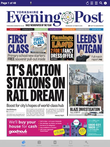 The Yorkshire Evening Post screenshot 2