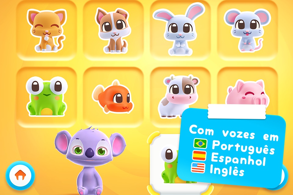 My First Words - Early english spelling and puzzle game with flash cards for preschool babies by Play Toddlers (Free version) screenshot 4