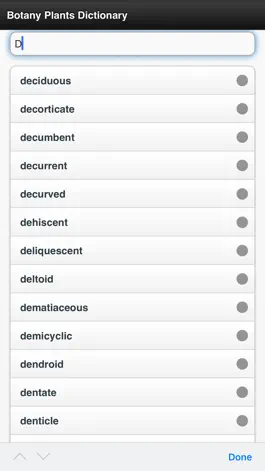 Game screenshot Botany Dictionary Offline Free hack