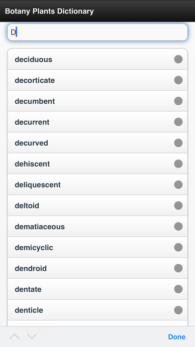 How to cancel & delete Botany Dictionary Offline Free from iphone & ipad 3