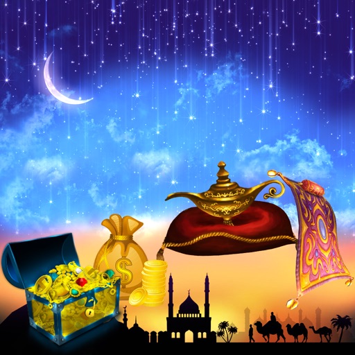 Egyptian Underworld Queen Casino - Arabian Style Mega Gold Slots Bonus Unseen Treasure Arabic and Arabian Mafia Ace iOS App