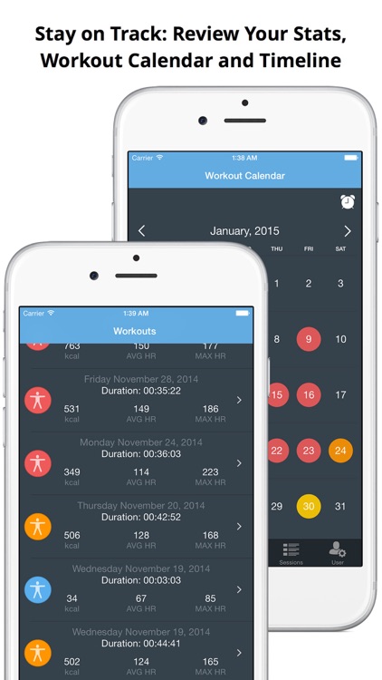 MotiFIT - Workout Tracker + Heart Rate Monitor screenshot-3