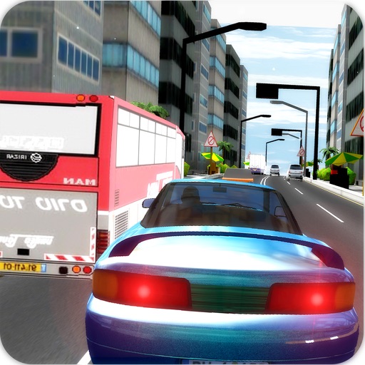 Real City Car Traffic Racing-Sports Car Challenge Icon