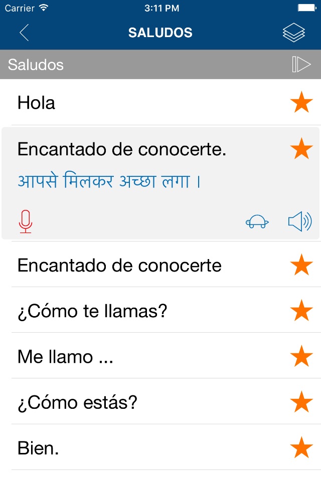 Learn Hindi Phrases & Words screenshot 2