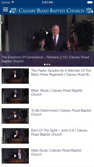 Calvary Road Baptist App(圖3)-速報App