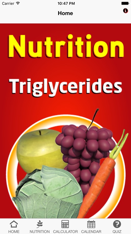 Nutrition Triglycerides