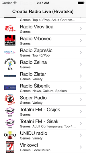 Croatia Radio Live Player (Hrvatska / hrvatski)(圖3)-速報App