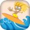 A+ Wipe Out Surfing FREE - An Endless Surfer Summer Game