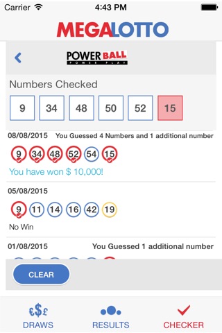 Mega Lotto – Lottery numbers screenshot 3