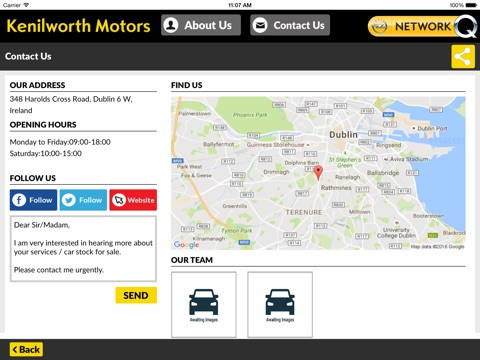 Kenilworth Motors Opel screenshot 4