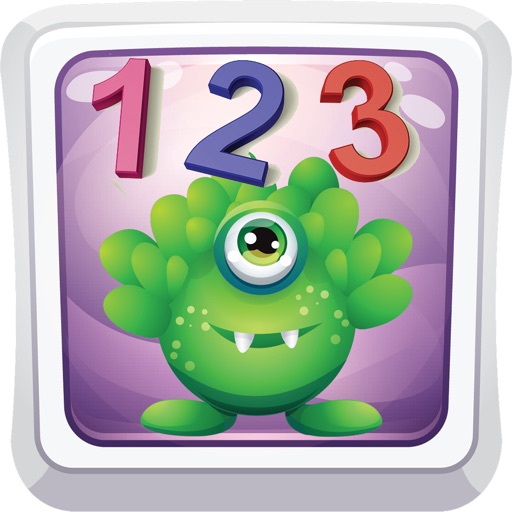 Monster 123 Genius - learn Numbers Count For Kids iOS App