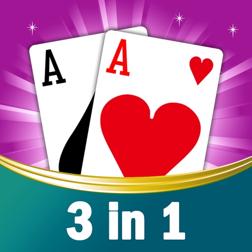 3 in 1 New for FreeCell, game, leisuresolitaire