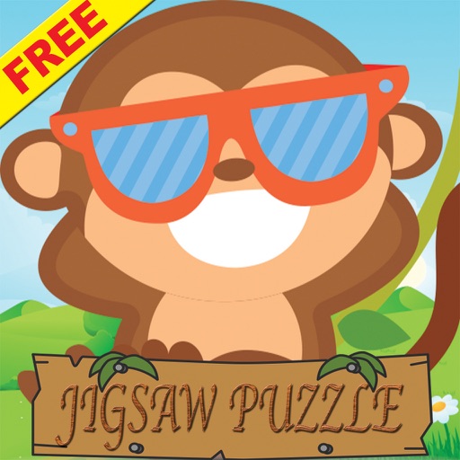 Jigsaw Puzzle Free Games learning for kids 4 Icon