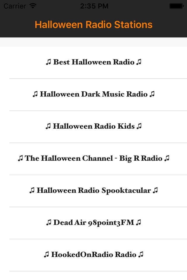 Halloween Music 2016 : Top Free Radio Stations screenshot 2