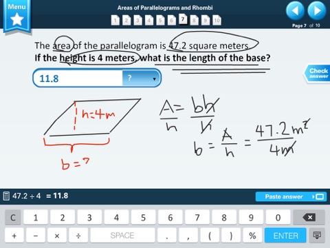 Buzzmath for Grades 3-8 screenshot 3