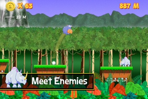 Bouncy World of Hippo screenshot 3
