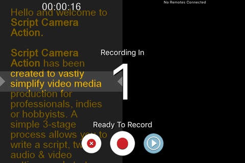 Script-Camera-Action screenshot 4