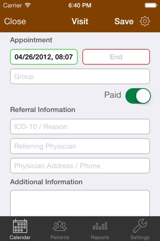 iDoctor Office screenshot 2