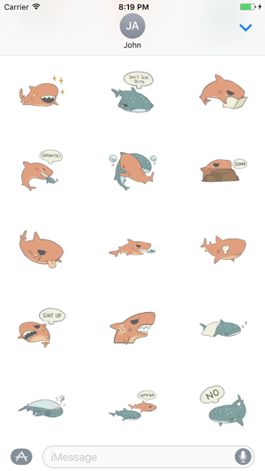 Shark Sticker(圖2)-速報App