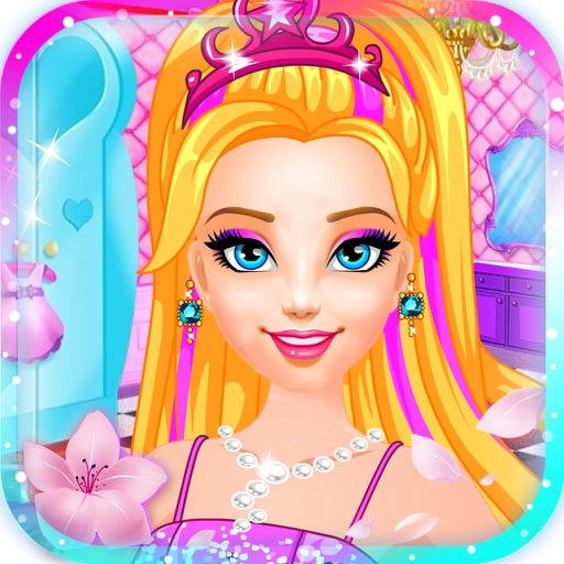 舞会天使公主 - 时尚美少女的美容化妆打扮换装沙龙女生游戏免费 icon