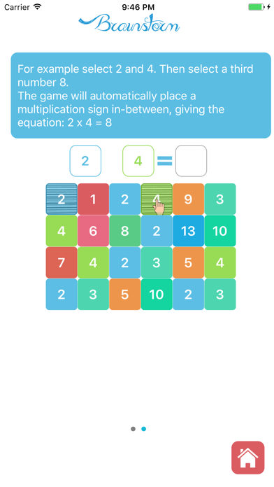 Brainstorm - Free math game for kids and toddlers screenshot 2