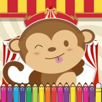 Monkeys Coloring Fun for kids the Second Edition