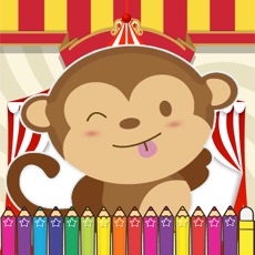 Activities of Monkeys Coloring Fun for kids the Second Edition