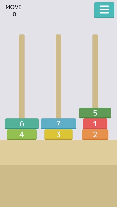 How to cancel & delete Tower of Hanoi - Puzzle Game from iphone & ipad 2