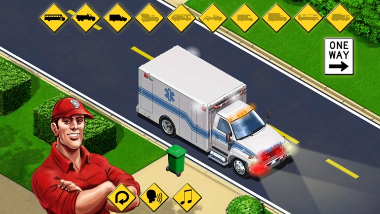 Kids Vehicles: City Trucks & Buses Lite for iPhone