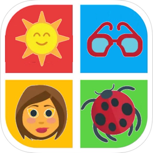 Emoji Face Quiz Guess: 4 pics 1 word emojis trivia iOS App