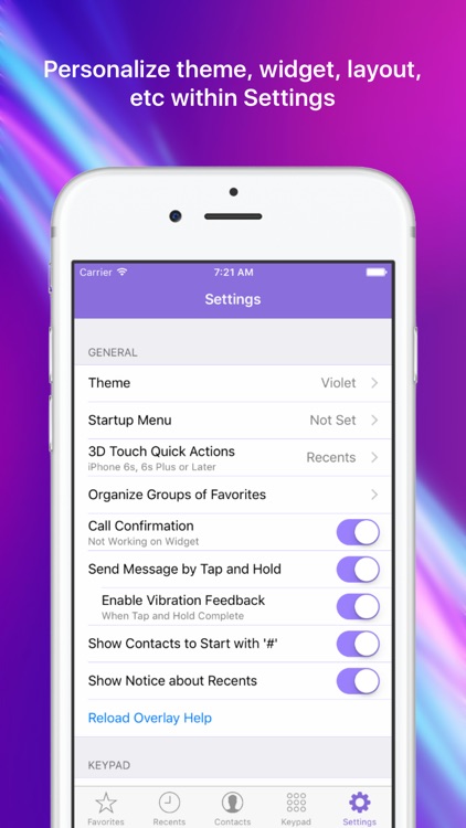 Perfect Dialer - Favorites Widget Dial & SMS screenshot-4
