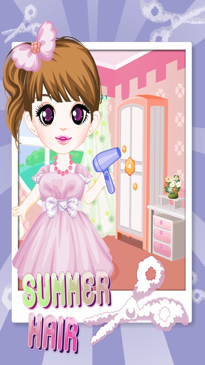 Summer Hair – Hairdresser game for girls
