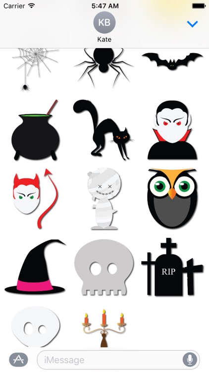 Halloween Elements for iMessage