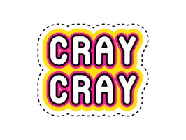 Add some style to your conversations with this cray sticker pack