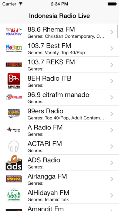 How to cancel & delete Indonesia Radio Live Player (Bahasa Indonesian / Malay / Jakarta) from iphone & ipad 1