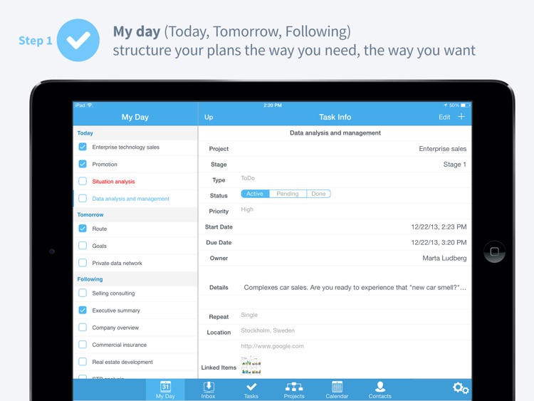 Daylike – task planner
