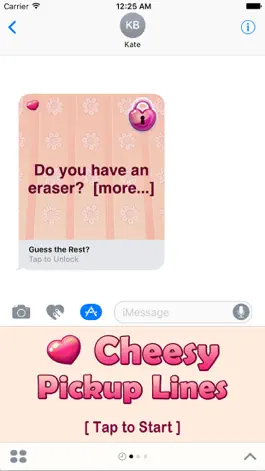 Game screenshot Cheesy Pickup Lines hack